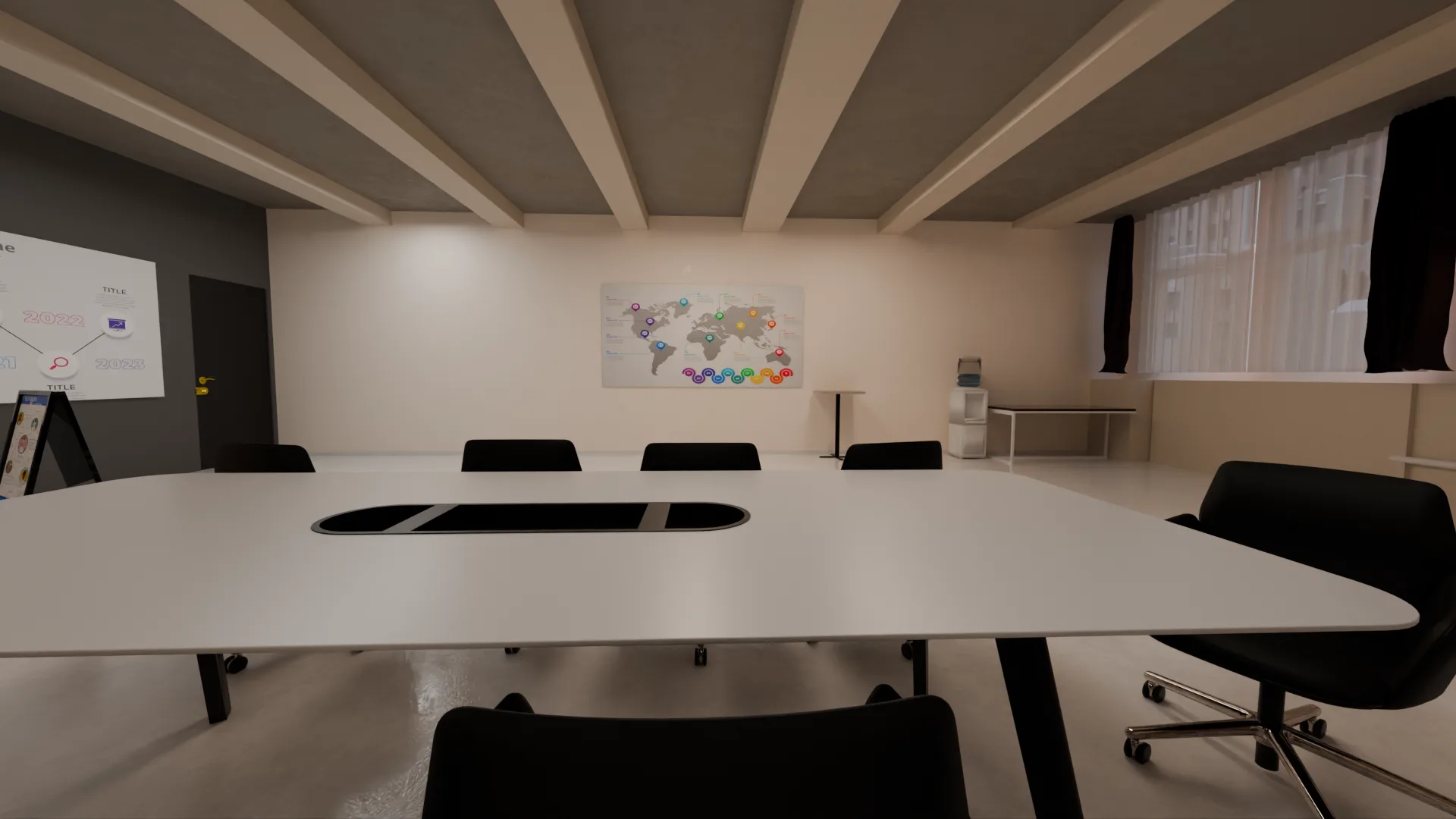 WTC interior previz