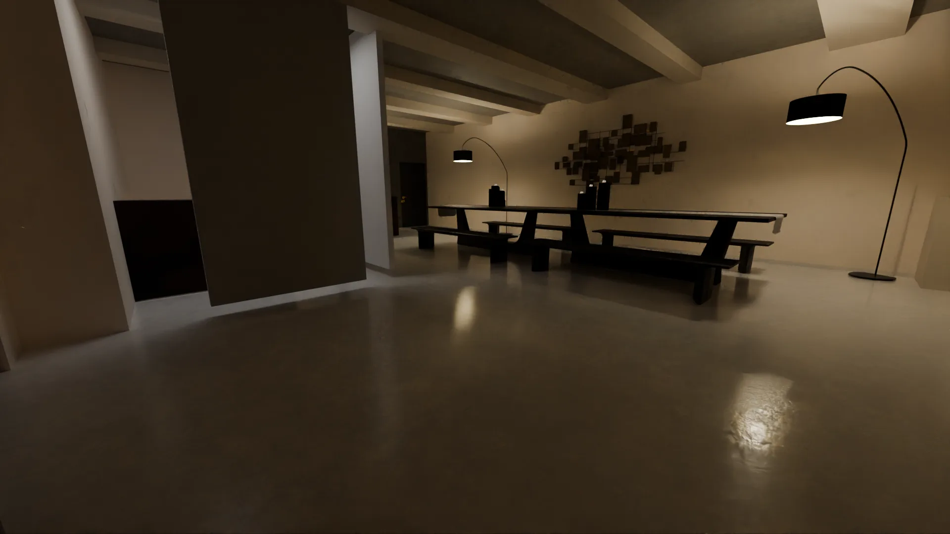 WTC interior previz